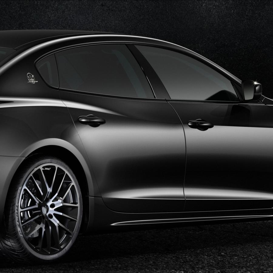 Детали экстерьера Maserati Quattroporte S Nerissimo 2018 года  (фото 4 из 4)